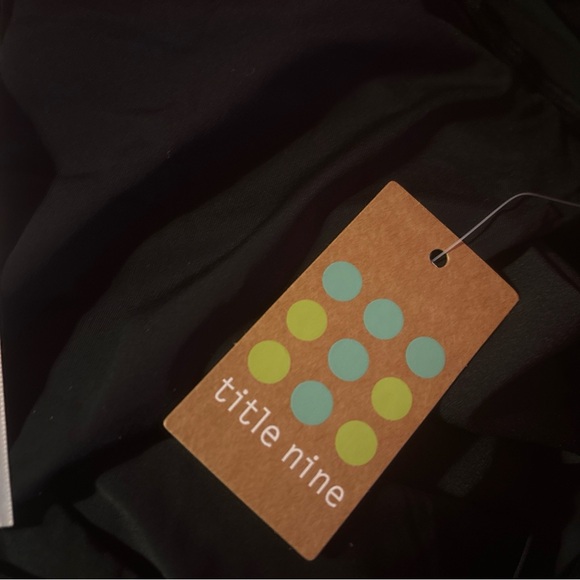 NWT-Title Nine Wahine Swim Shorts-Large Solid-Black - Picture 5 of 6